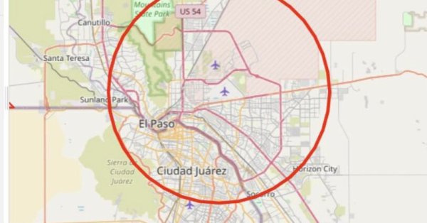 Трамп закрыл воздушное пространство над Эль-Пасо