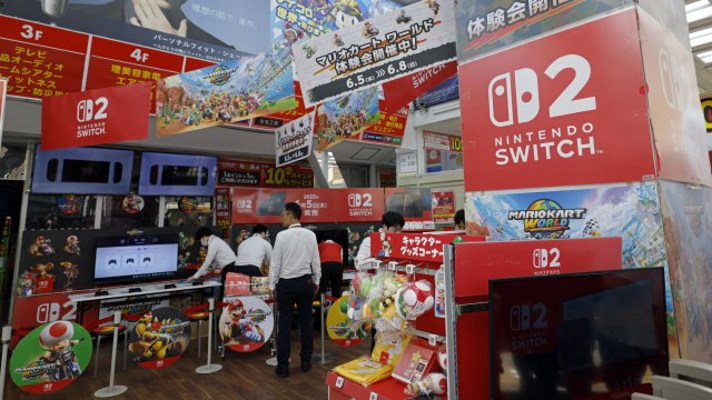 Акции Nintendo резко упали из-за опасений по поводу поставок