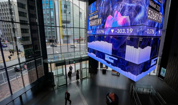 Акции снова упали после очередного скачка цен на нефть