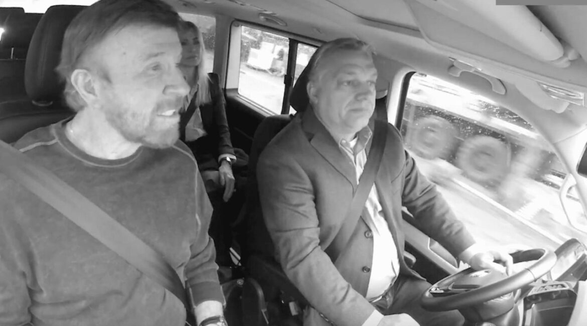 Орбан попрощался со своим другом Чаком Норрисом ВИДЕО