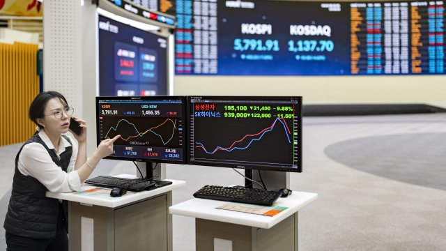 Южнокорейский Kospi упал более чем на 12% на фоне ближневосточного конфликта