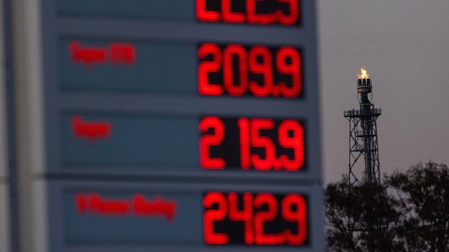 Цена на дизельное топливо в Германии находится всего в шаге от своего последнего рекорда