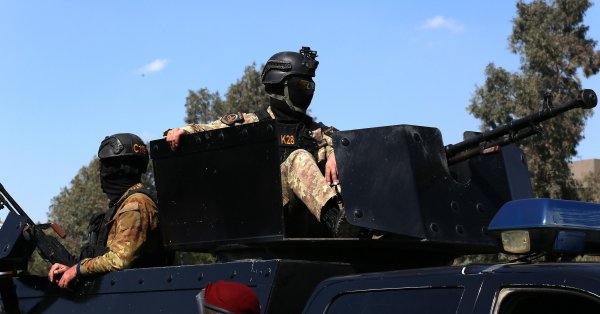 Дрон нанес удар по военной базе США недалеко от Багдада