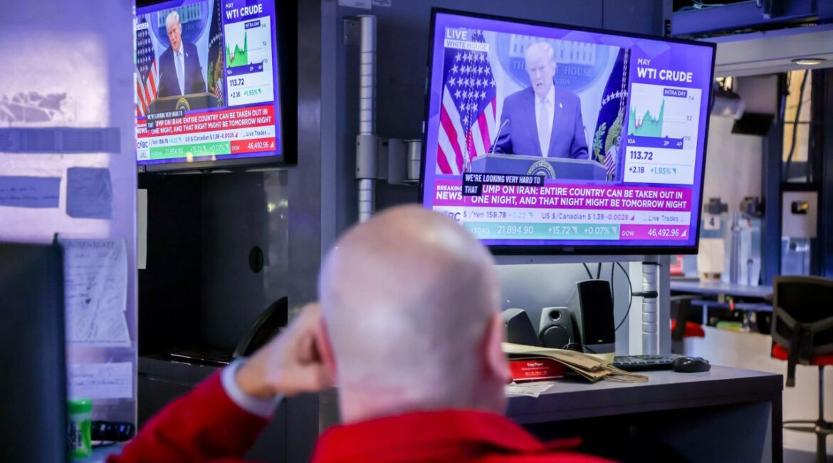 Заявление Трампа о временном перемирии с Ираном привело к резкому росту индексов США