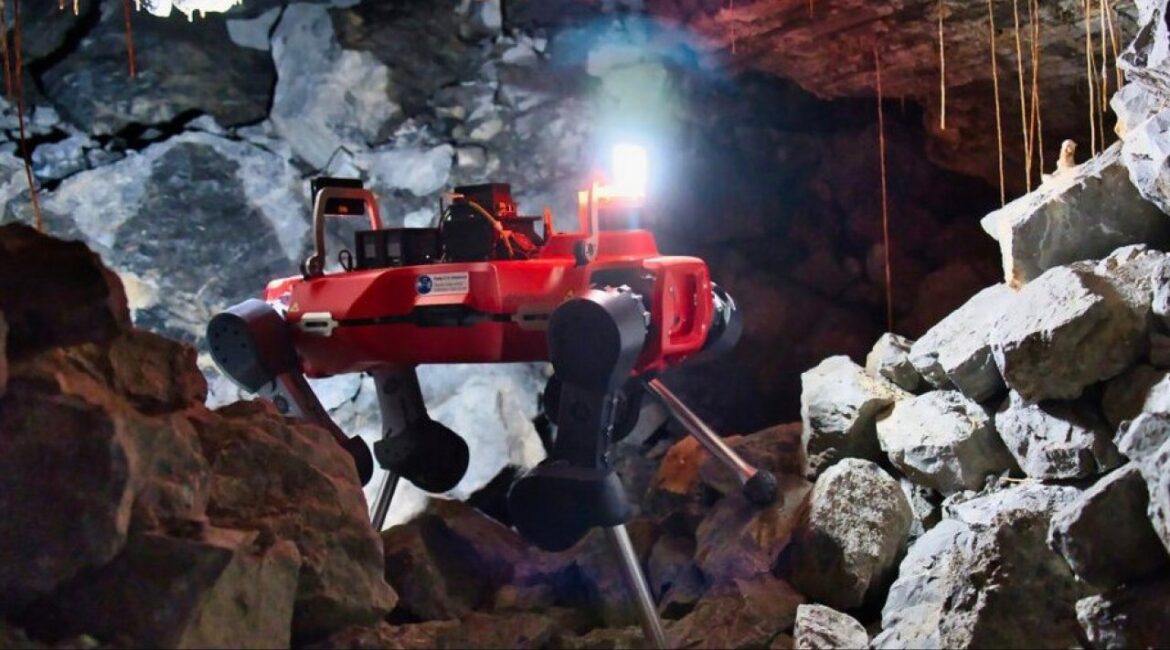 Ученые тестируют роботизированную собаку для исследования Луны и Марса