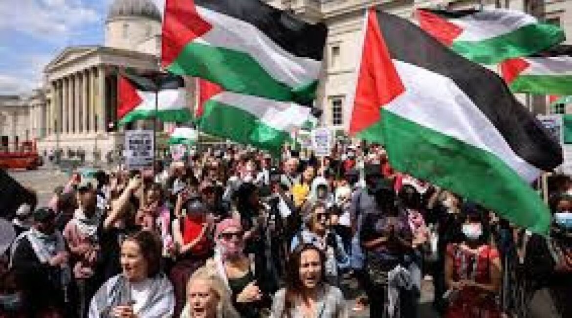 Более 200 человек арестованы в Лондоне на акции протеста в поддержку Палестины