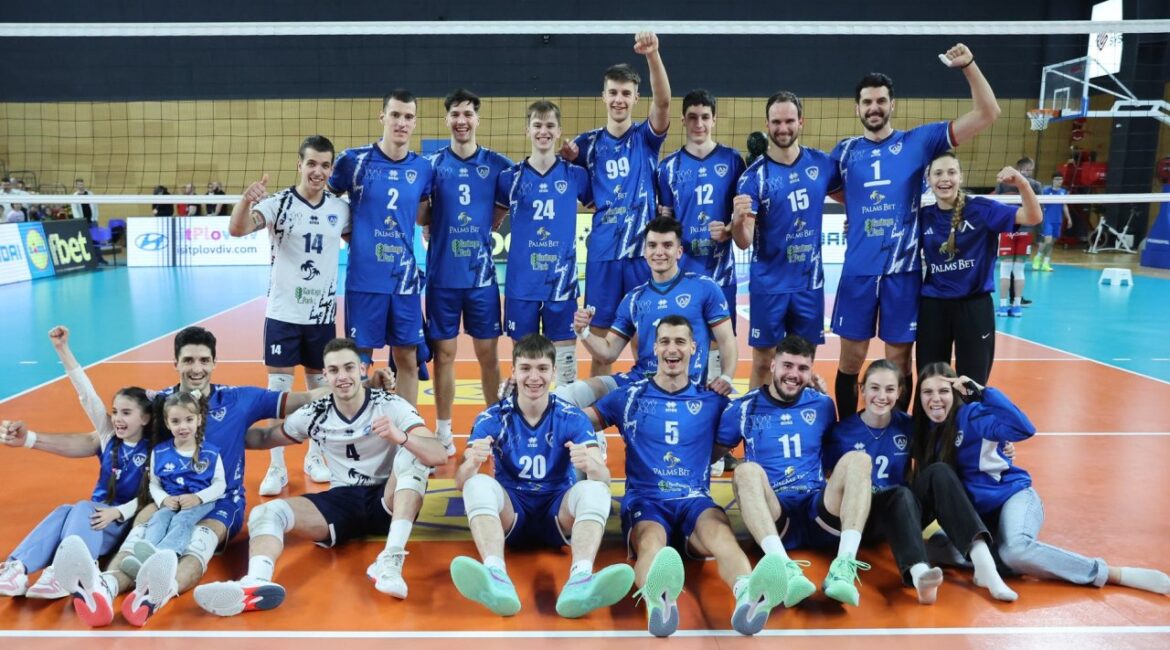 «Левски» обыграл «Нефтохимик» в первом матче за чемпионство по волейболу