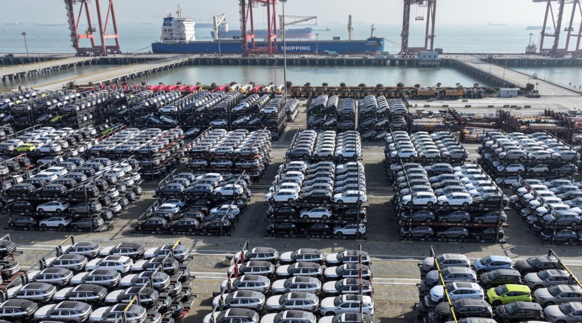 Экспорт электромобилей из Китая в марте достиг рекордного уровня